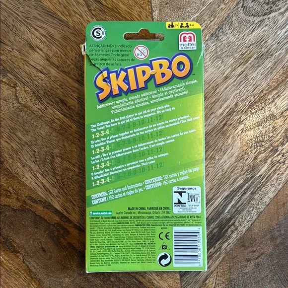 Skip-Bo Card Game - Picture 2 of 4